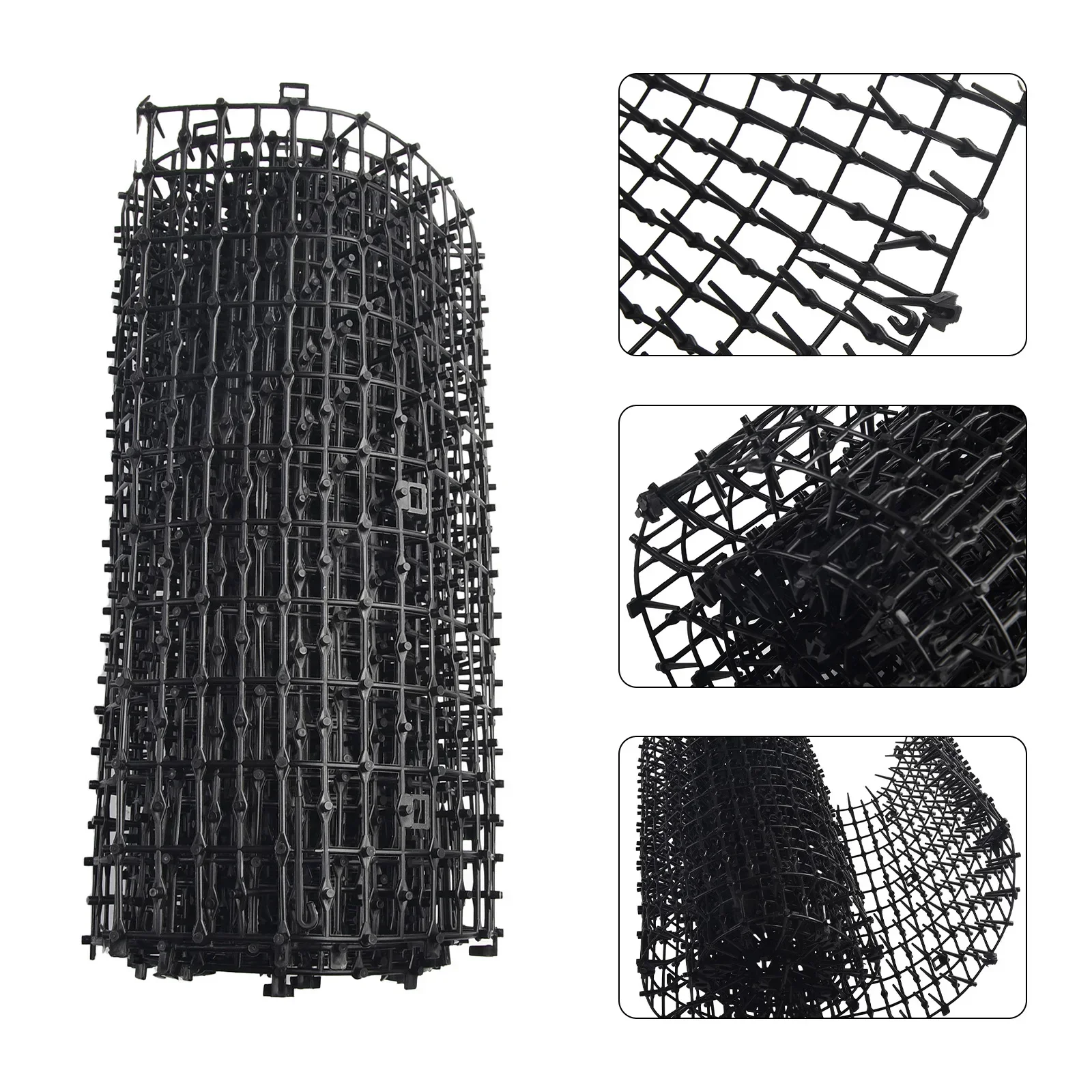 1 Pcs Garden Cat Scat Repellent Mat Prickle Strips Anti Cat Net Spike Cat And Dog Proof Mesh Fence Network Digging Stopper