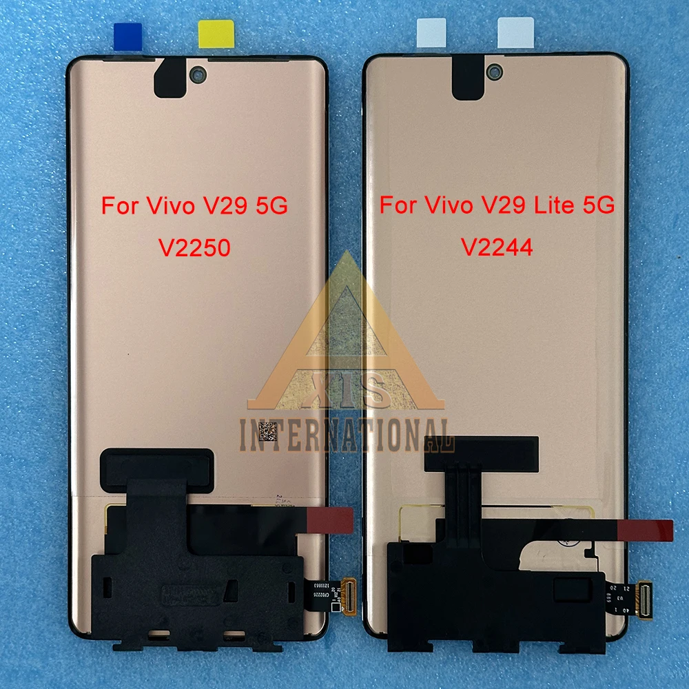 Original AMOLED For Vivo V30 V2318 LCD V30E V2339 V30 Pro Display V30 SE Screen For Vivo V29 5G V2250 V29 Pro V2251 V29e Frame