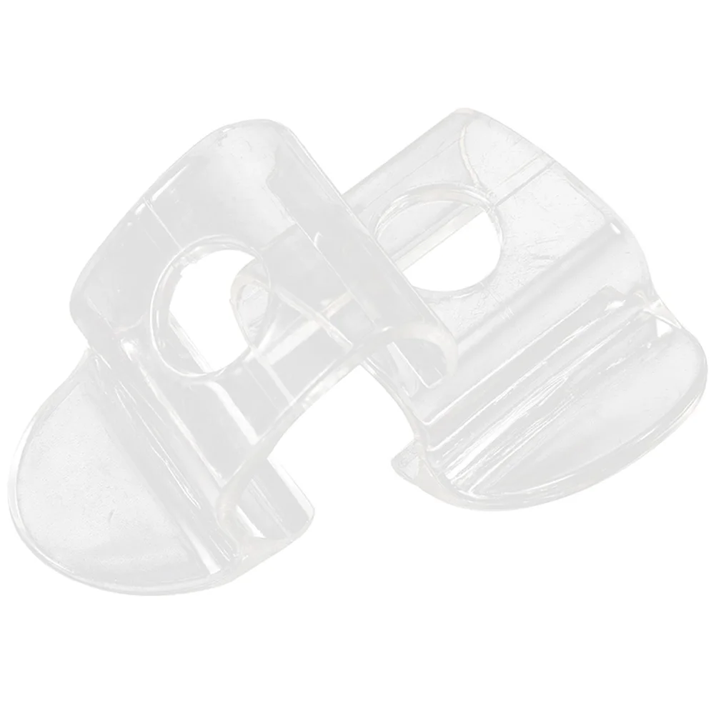 

2pcs Transparent Valance Clips For Horizontal Blind Plastic Curtain Fixing Clips Roller Shade Pulls Clear Blind Handles Window