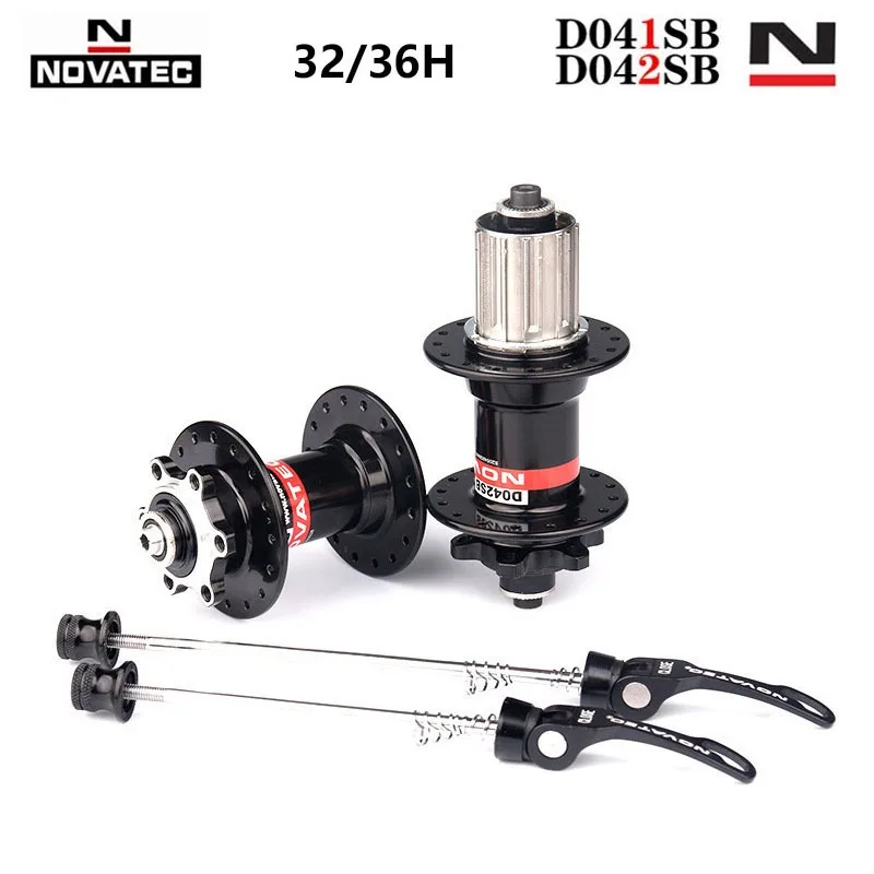 

Novatec D041SB D042SB MTB велосипедное колесо дисковый шоссейный велосипед 32/36 отверстий дисковый тормоз, дисковый тормоз, ось для горного велосипеда