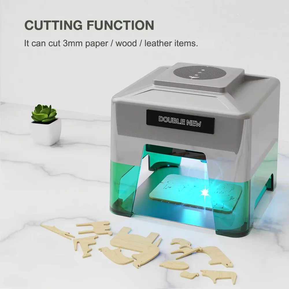 5W Mini Laser Engraver graveur Laser Printer Adjustable Focus Laser Engraving Matrix Machine for Metal Lazer Woodworking Tools