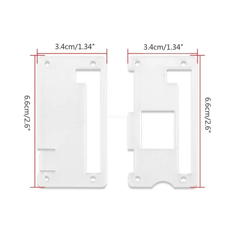 1PC Rõ Ràng cho Vỏ 2 cho Acrylic cho Vỏ Làm Mát Dropship