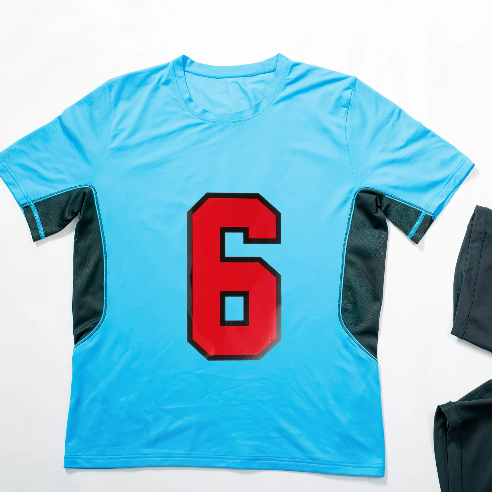 

20pcs Red Plastic Decorative Clothing Applique Patches for Jerseys Coats Tshirts Pants Sewing Embroidered for