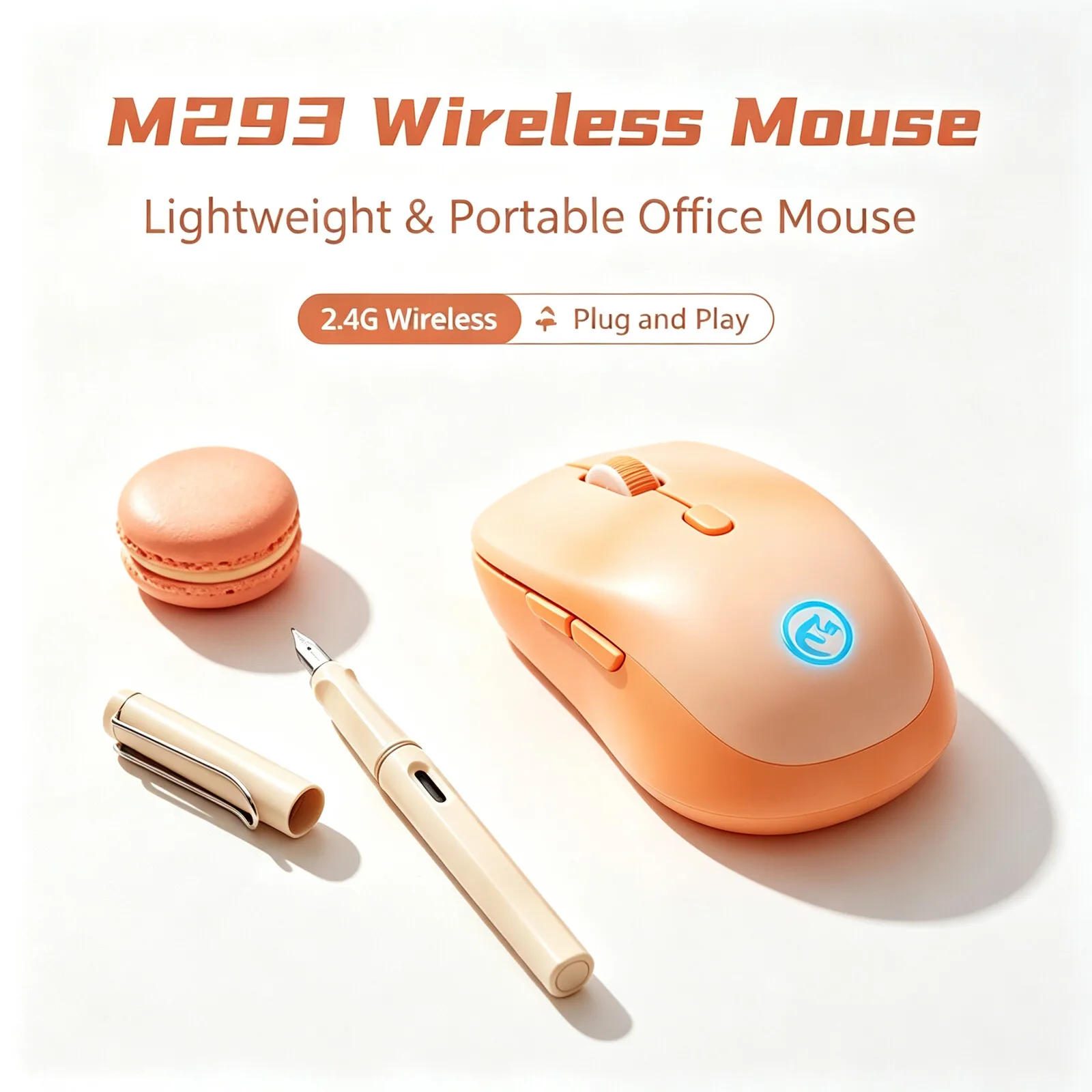 2.4G & Bluetooth Wireless Mouse 3‑Level Adjustable DPI Skin‑Friendly Matte Office Computer USB Mice For Laptop PC Desktop Gamer