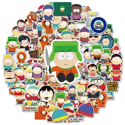 10/50 sztuk Cartoon śliczne Southpark naklejki telefon deskorolka Graffiti bagaż Laptop naklejki Anime księżniczka Kenny Randy dzieci naklejka