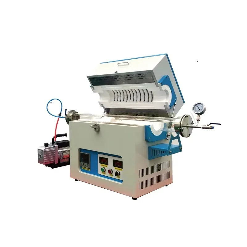 1200C-1700C High Temperature Vacuum Tubular Furnace Multi-zone Lab Testing Machine For Sale