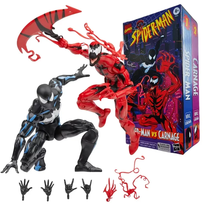 

New Venom The Last Dance Film Version Venom Vs Spider-Man Action Figure Joint Movable Toys Model Kids Collection Toy Kids Gift