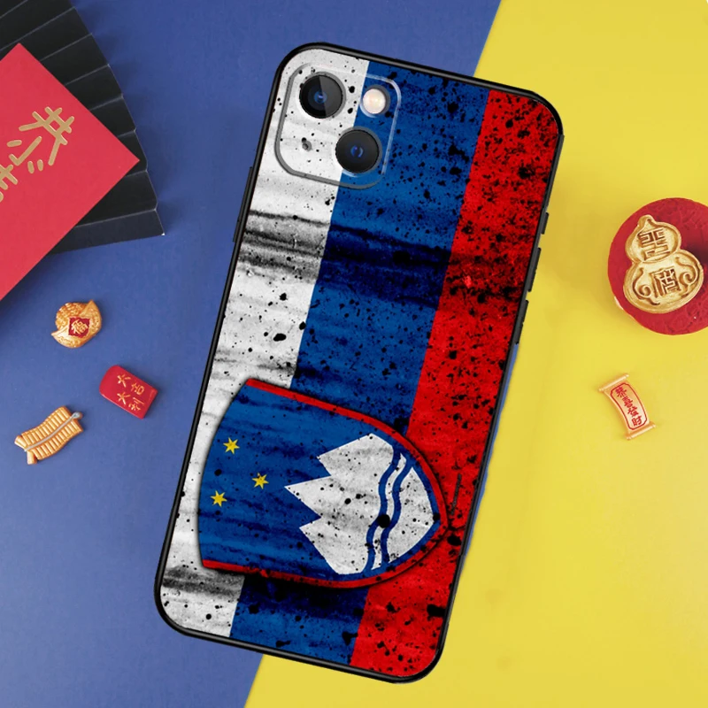 Slovenia Slovenija Flag Case For iPhone 14 15 16 13 12 11 Pro Max XS XR X Plus 12 13 Mini Funda Cover image 3