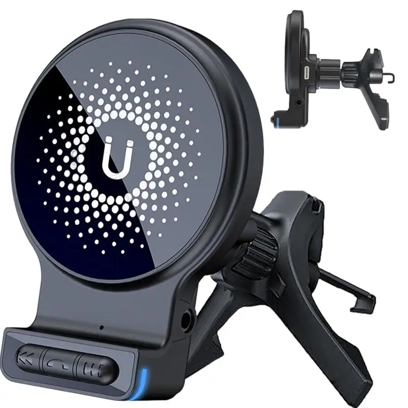 

Magnetic Phone Charger For Car Air Vent Cell Phone Holder 360 Degree Rotation Phone Stand Wireless Car Charger For Most