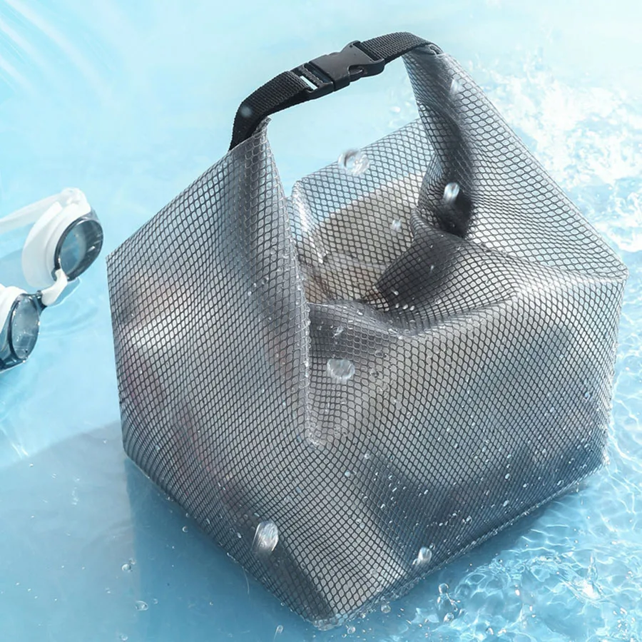 Borsa portatile per cosmetici impermeabile di grande capacità