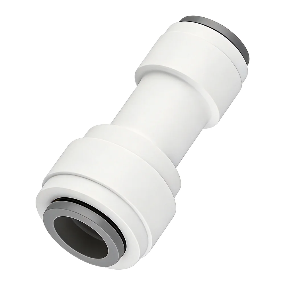 For Reverse Osmosis Systems Water Filter Fitting For Commercial Beverage Dispensing White Tool-free Connection