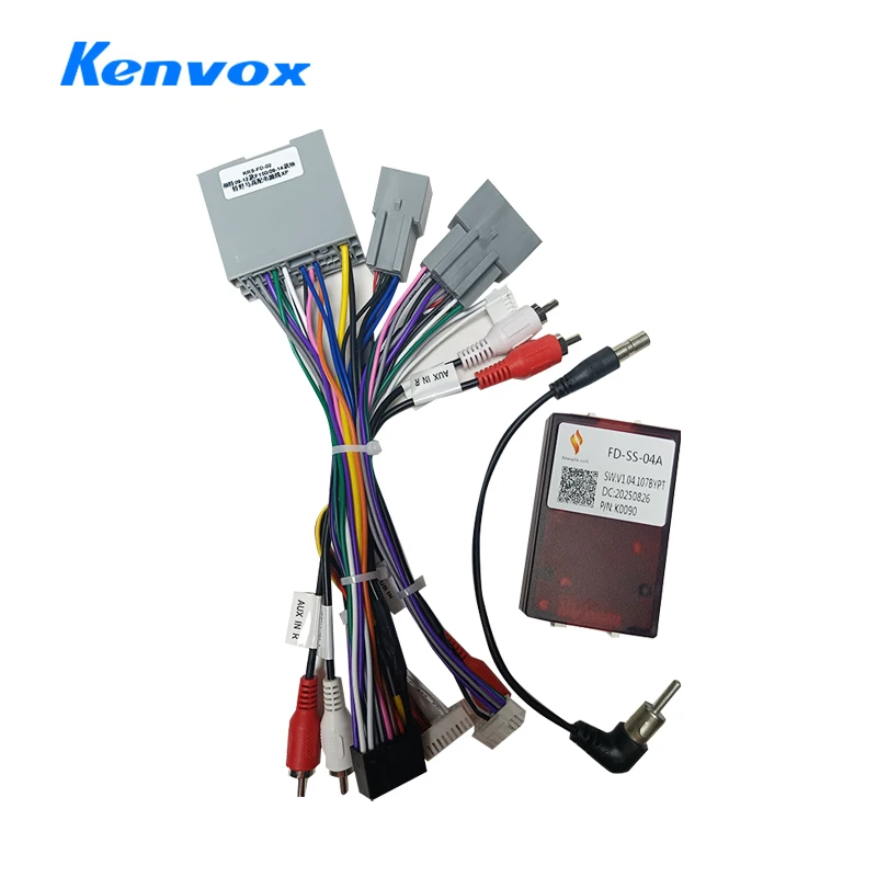 

16-контактный автомобильный радиоприемник, жгут проводов, кабельный адаптер Canbus для Ford F150 Explorer Escape Edge Expedition Mustang Chevrolet Lincoln MKX