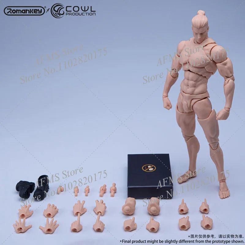 Hot Toys Romankey X COWL Superflexibler Gelenkkörper im Maßstab 1:12, 16,5 cm, starke Muskel-Kampfkunst, Kung-Fu-Junge, Actionfigur, Modellspielzeug 4