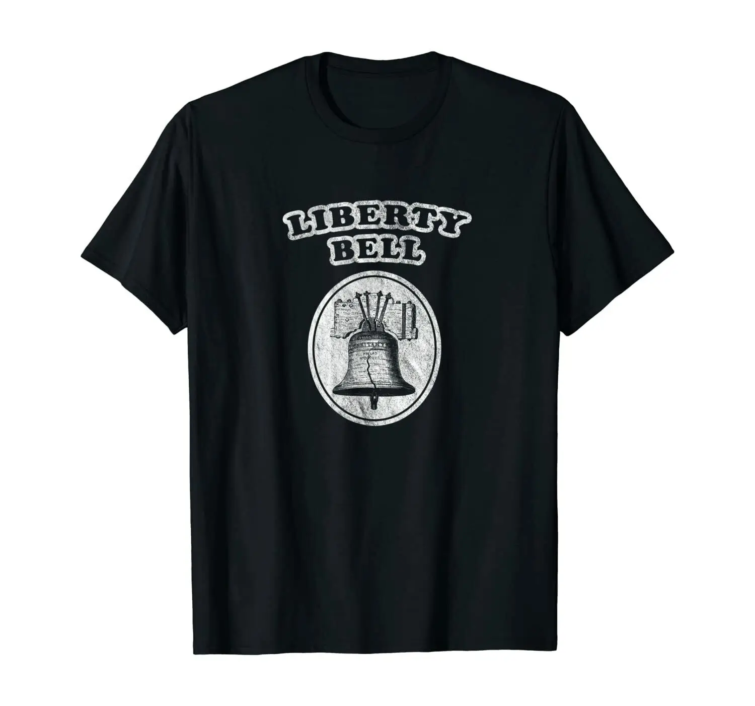 

Retro LIBERTY BELL Old School Vintage T Shirt by Turbo Volcano NEW 10 Colors
