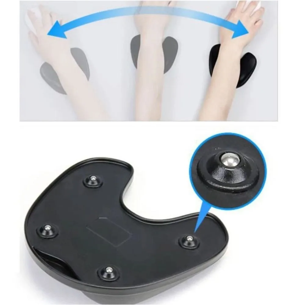 Portable Memory Foam Sliding Rotating Wrist Rest Ergonomic Comfortable Hand Pillow Soft Hand Relief Mouse Wrist Rest