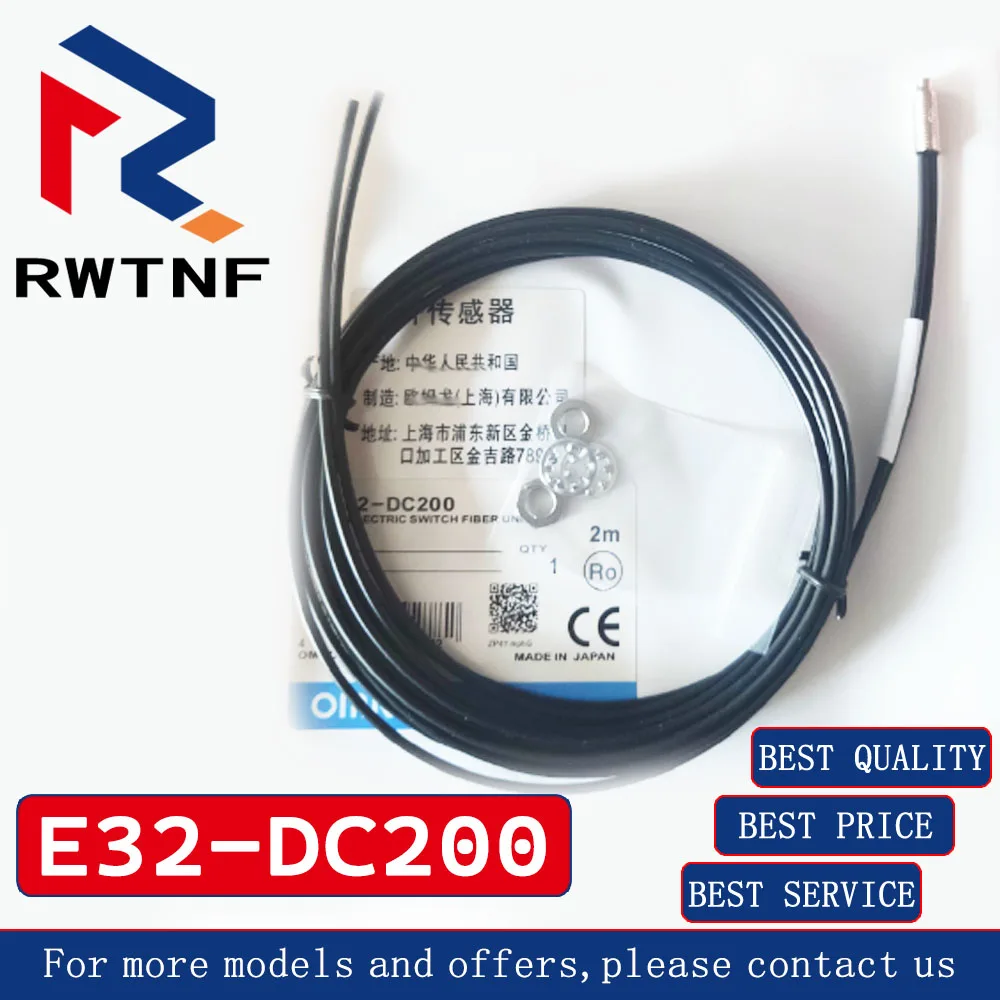 Brand New Genuine E32-DC200 Reflective fiber optic sensor line,100% original warehouse stock