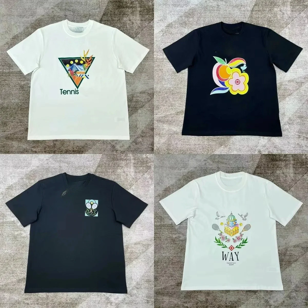 

Way The Impossible Possibilities Printed Women's Men's T Shirts Tees Hiphop Casual Men Streetwear Summer Oversized T Shirt