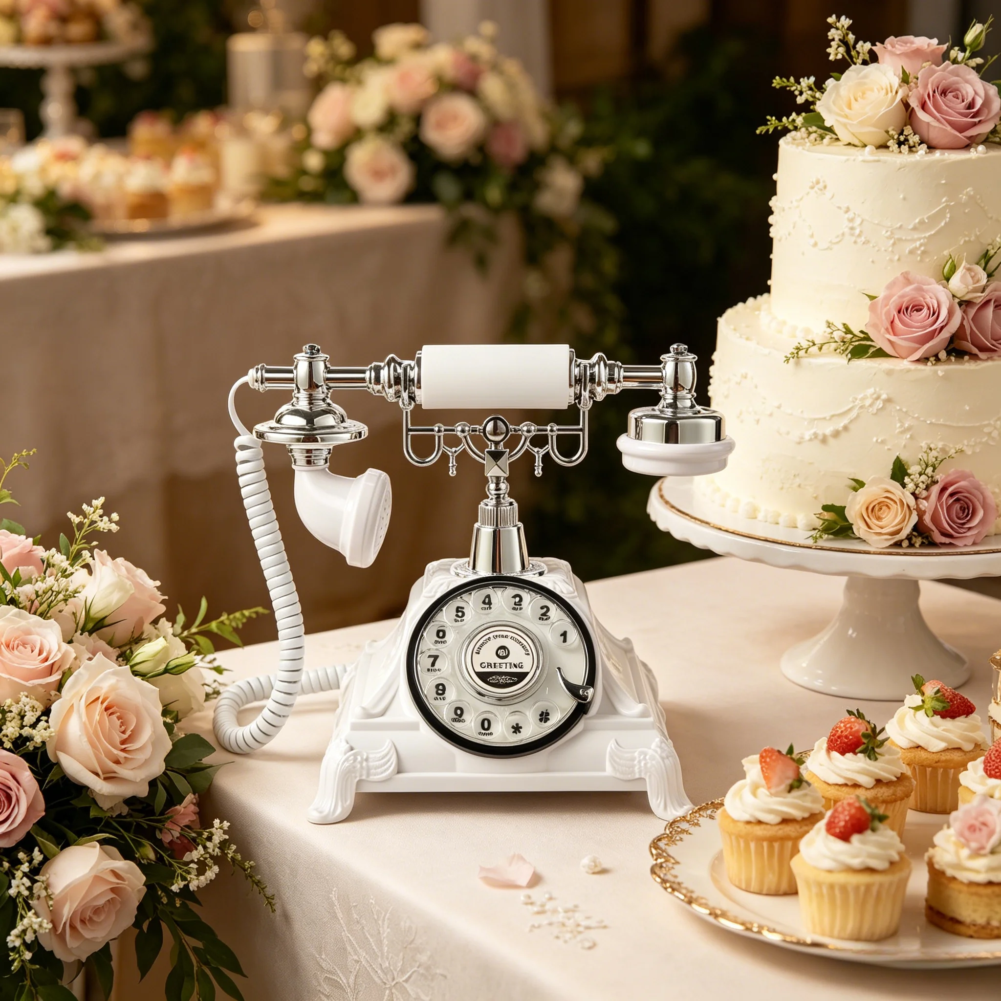 Voice message book, calls, wedding guests, voice sign-in wishes, party, calls, birthday party, celebration