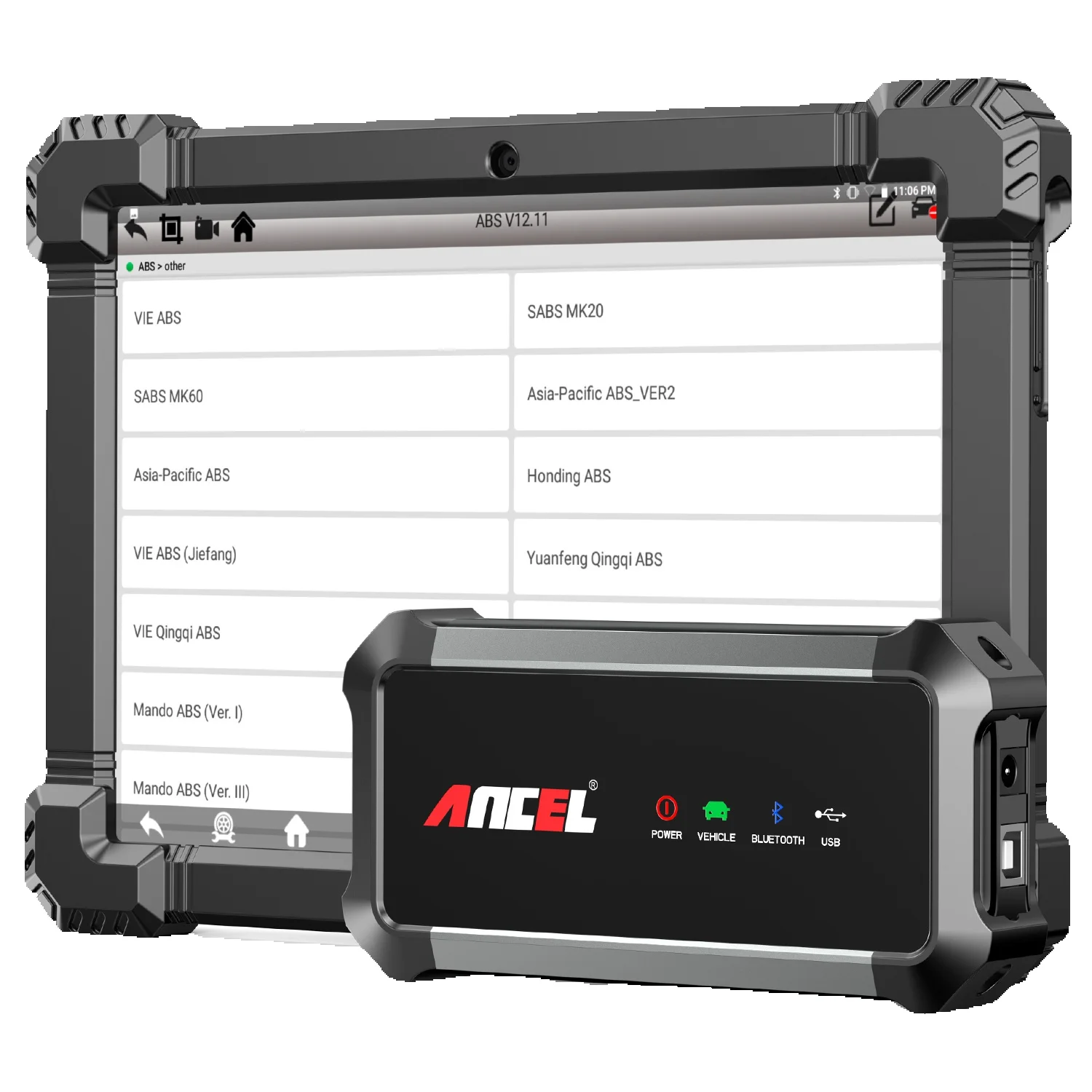 ANCEL X7 HD Top Professionele Zware Vrachtwagenscanner Volledig Systeem Diagnostisch Hulpmiddel Bidirectionele Scan Tool ECU Codering 40+ Reset - afbeelding 2