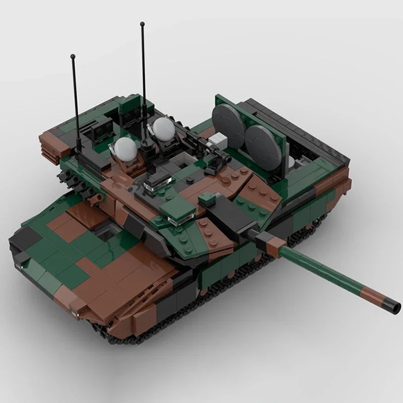 Military Weapon Model Moc Building Bricks Leopard 2A7V Tank Technology Modular Blocks Gifts Christmas Toys DIY Sets Assembly