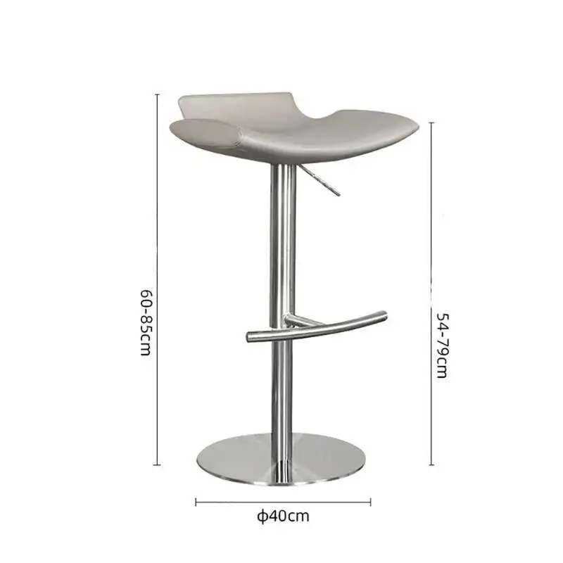 Regulowany Wysokość Nowoczesny Stołek Barowy Premium Nordic Luksusowy Stołek Barowy do Salonu Wygodny Stołek Kuchenny Tabouret De Bar Meble