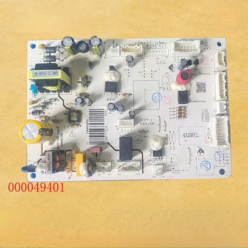 XMSJ Main Power Control Board Repair Spare Part For Refrigerator BCD‑432BPCL Part No 000049401 Fridge Mainboard PCB