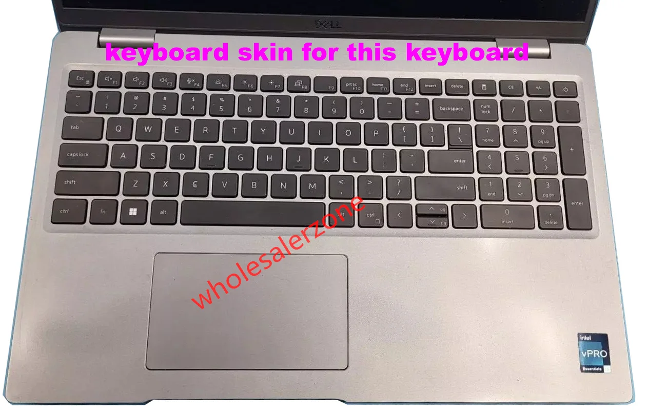Capa de Teclado US para Dell Latitude 3540 P170G (2023) 5520 5521 5530 5531 P104F, 5540 P127F Precision 3560 3561 3570 3571