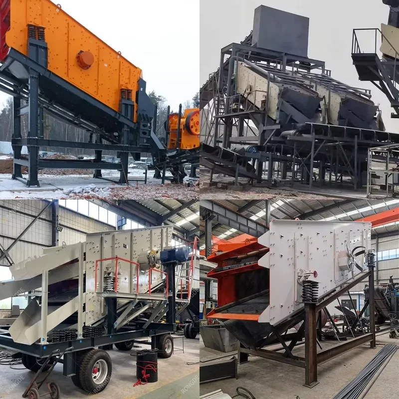 Double Deck Layer Vibrating Screen Price,YK Circular Industrial Inclined Vibrating Screen Aggregate Screening Equipment for