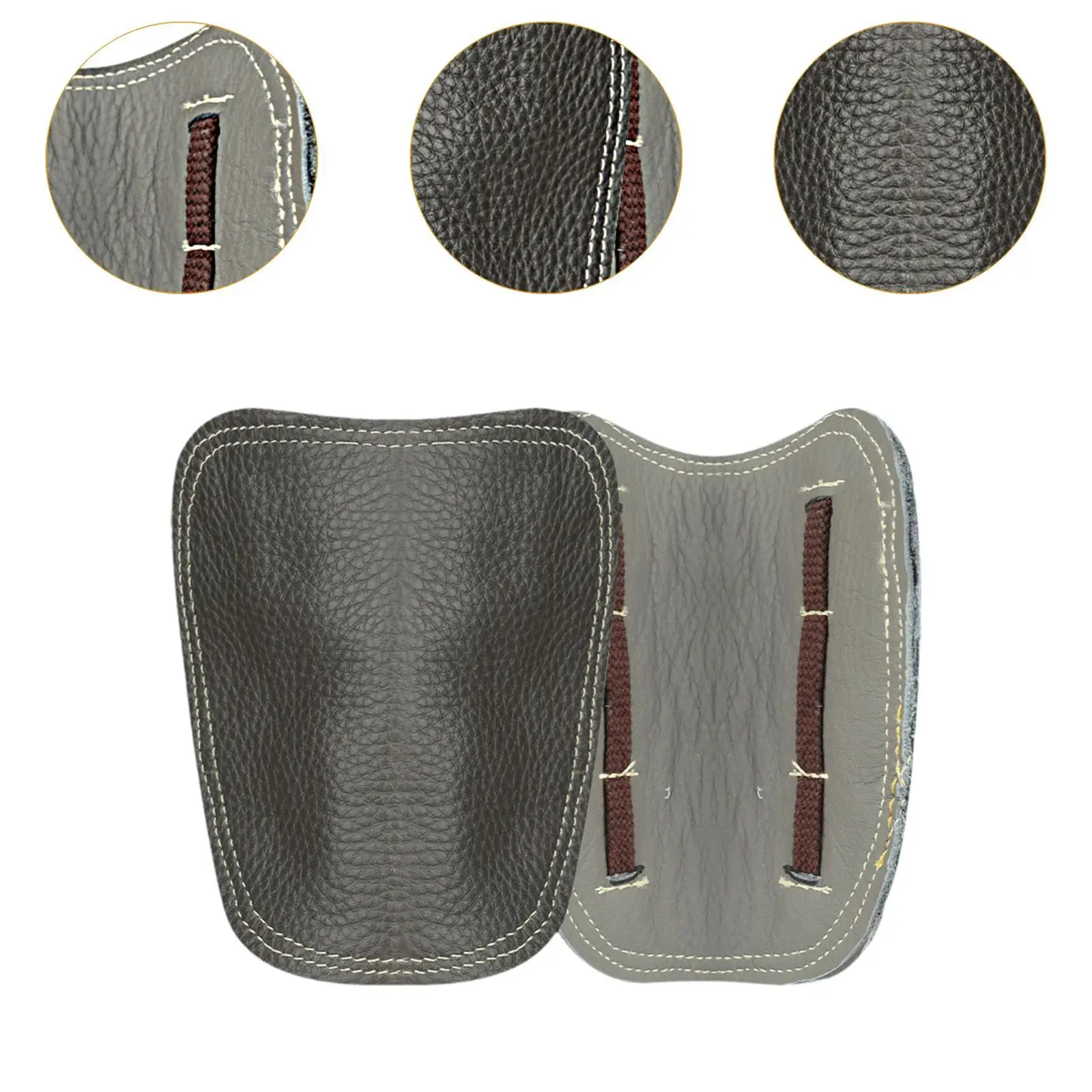 Heat Proof Welding Boot Covers Leather Lace Up Shoe Guards Sparks Resistant Abrasion Proof for Construction Workshop Safety Gear