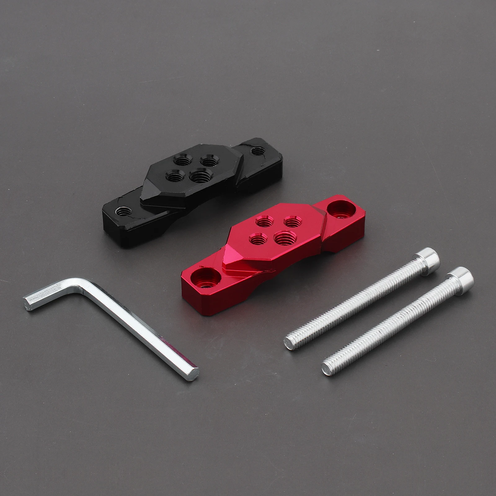 1pcs 17-54mm Motorcycle Headlight Bracket Scooter Bicycle Spotlight Auxiliary Clamp Mount Clip Light Phone GPS Handlebar Holder