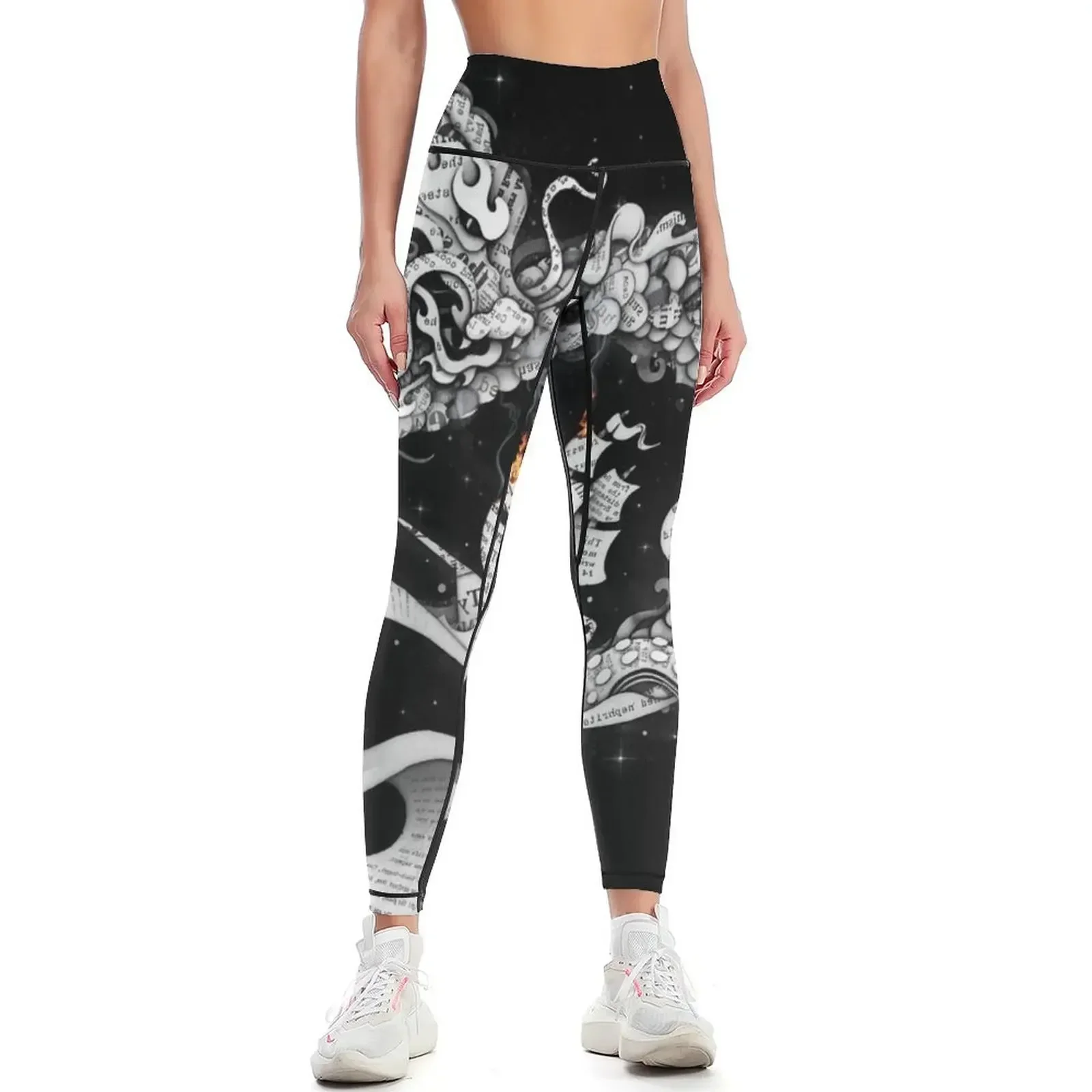 

Unleashed Imagination Leggings Women's gym Women sports Women's tights gym top Womens Leggings