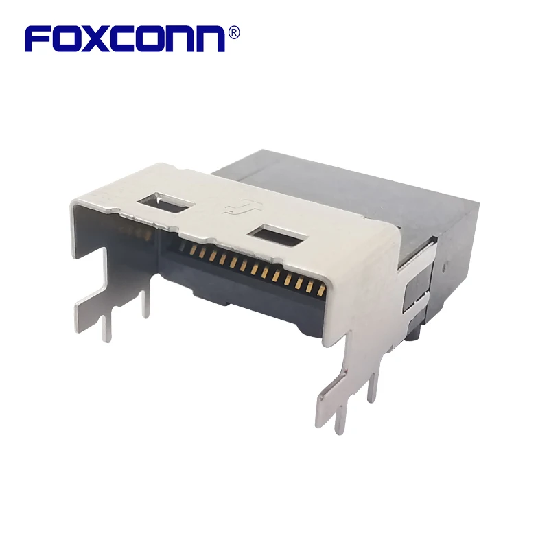 Коннекторы Foxconn SAS 38P SFF-8654 Conn 4i, коннектор для волоконного штыря sff-8654 Conn