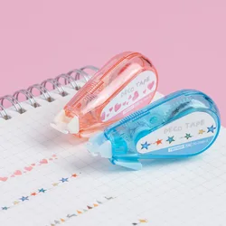 Cinta de corrección decorativa tipo Corazón de estrella de animales Kawaii, álbum de recortes, diario, papelería, Kit de suministro escolar para estudiantes, regalo, nuevo