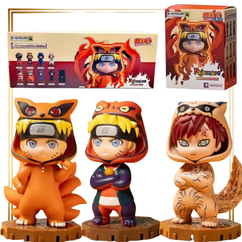 

Officially Licensed Bandai NARUTO Surprise Box BNFIGUREQPajamars Series 7 CM Q Version Uzumaki Naruto Ornament Dolls Anime