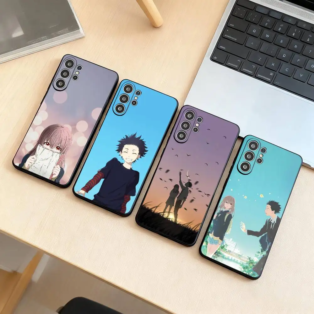 A Silent Voice  Phone Case For Samsung S25,S24,S21,S22,S23,S30,Ultra,S20,Plus,Fe,Lite,Note,10,Black Cover