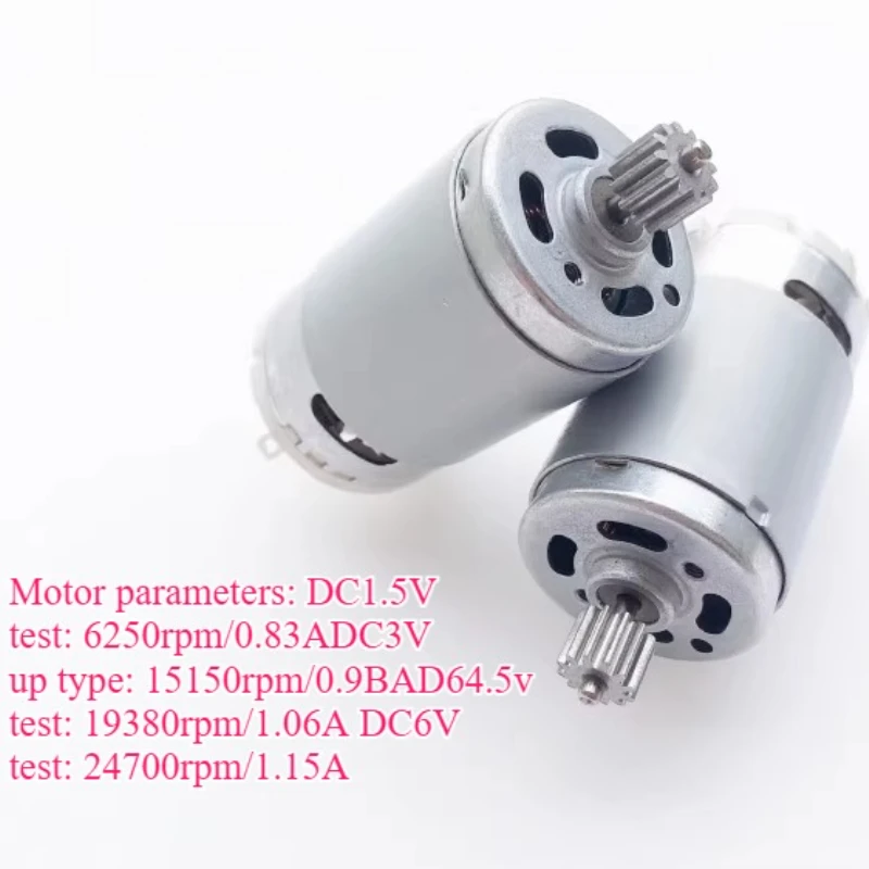 390 DC 6V High Speed Motor with Gear Motor Remote Control Car Motor