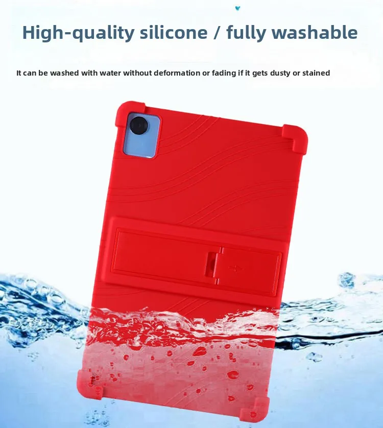 Stoßfeste TPU-Hülle für Realme Pad Mini 8.7, Vollständiger Schutz mit Ständer, in Mehreren Farben – Detail 6