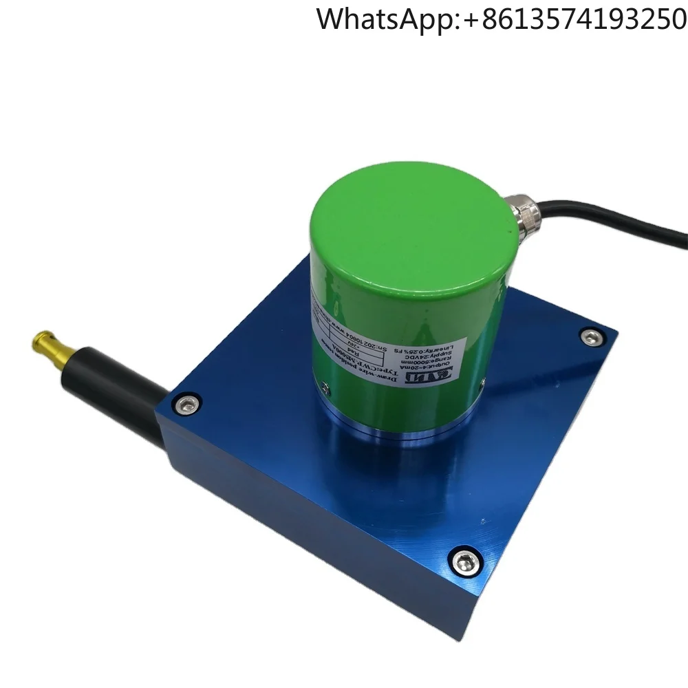 

CALT CWP-L5000 4-20mA 0-10V 0-5K Output Analog Displacement Sensor 5000mm Tracking Range