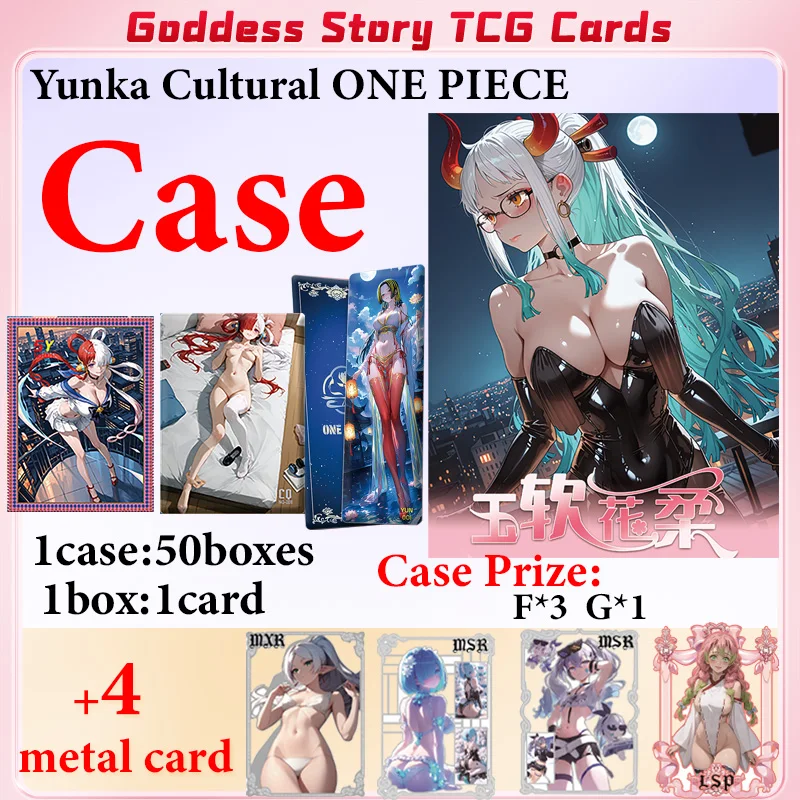 

Новый Yunka Cultural ONE PIECE Waifu Card Goddess Story Waifu Collection Cards Bikini Swimsuit Design для ACG CCG TCG Fans Gift