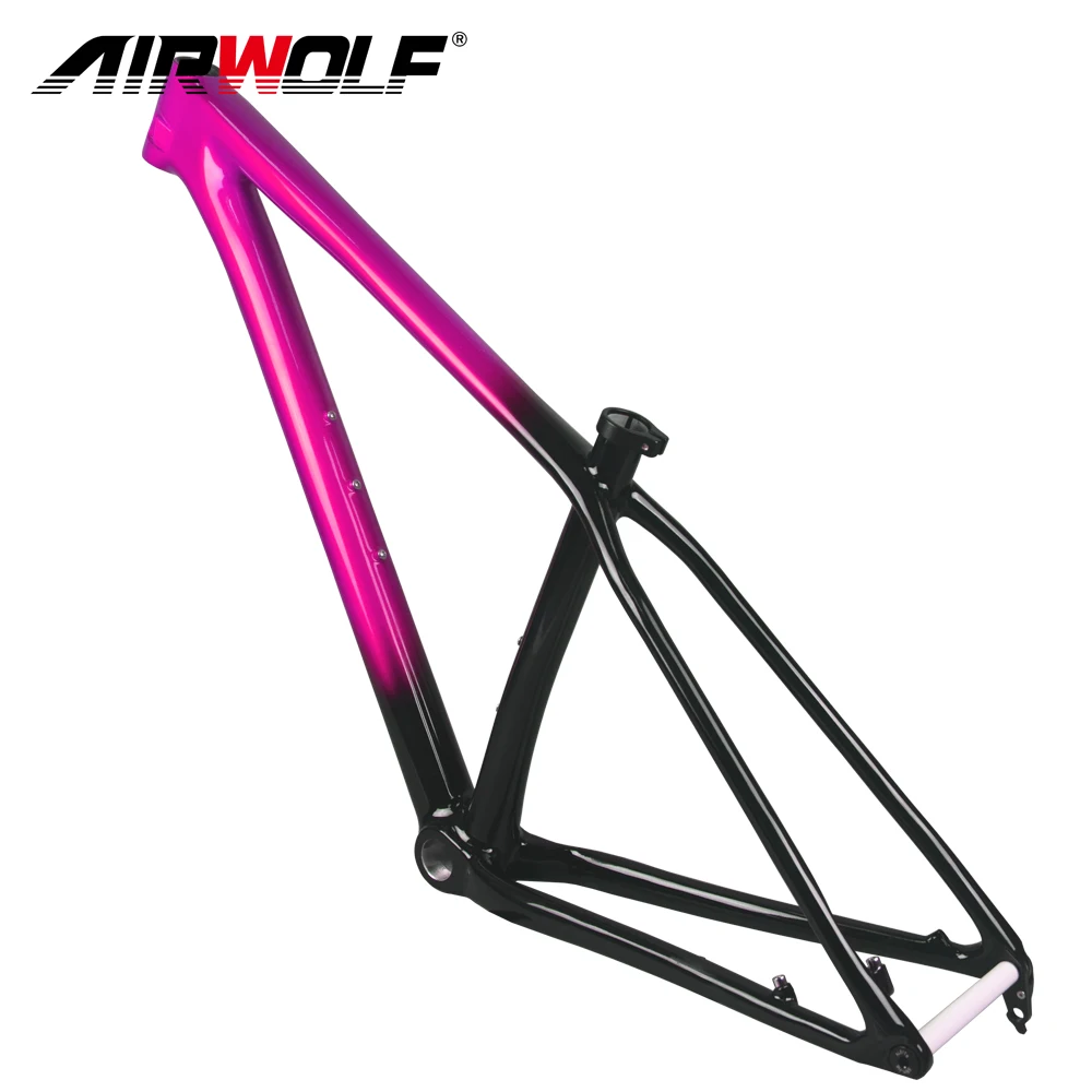 Airwolf 29er MTB Carbon Frame T1100 Carbon Hardtail BSA Mountain Bike Frame 148x12mm Boost Carbon MTB Frame 29 Bicycle Frame