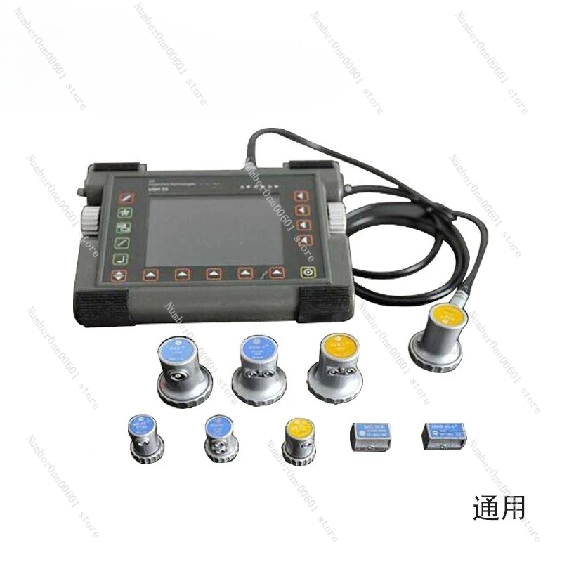 Gaozhi Precision GE Ultrasonic Straight Probe Small Diameter Ultrasonic Sensor with Cable