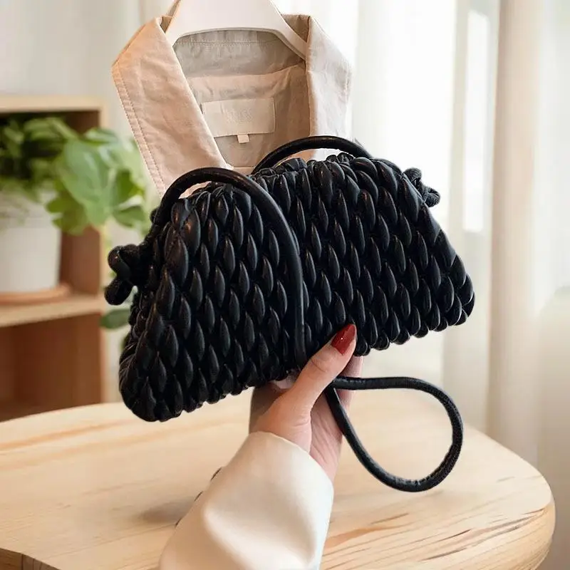 

Элегантная женская сумка-слинг с необычной вышивкой ниток; Дизайнерская сумка через плечо и шикарный стиль-клатч Hobos.