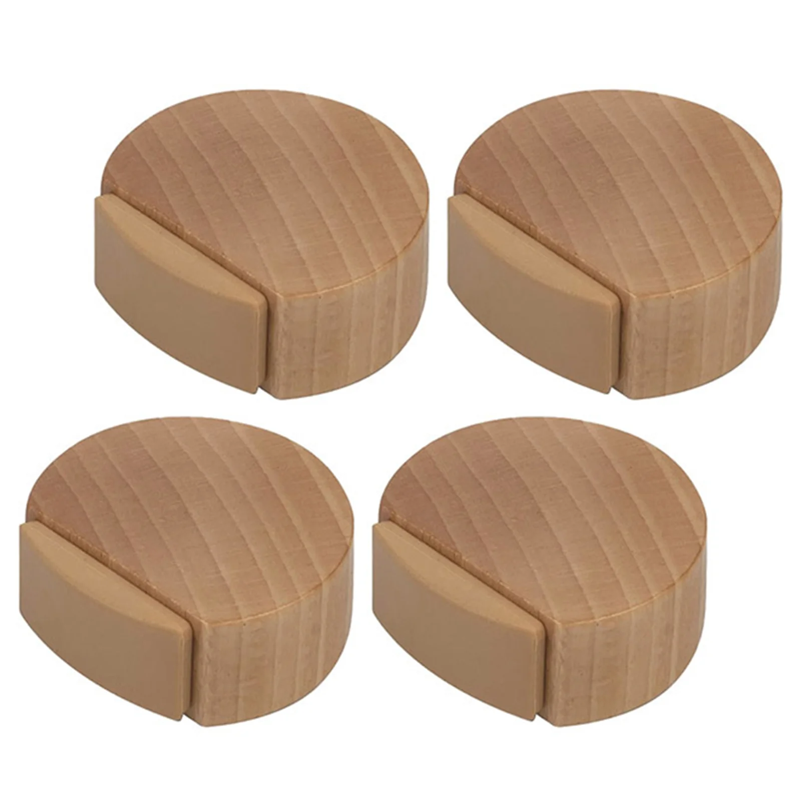 Wood Door Stopper Non Punching Self Adhesive Door Holders Home Office Door Furniture Protect Stoppers