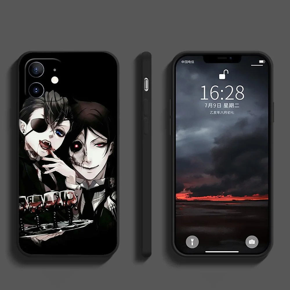 H-19 Black Butler Kuroshitsuji Nowe etui na telefon do Xiaomi POCO M6 M5 M4 F5 X6 C65 C55 C50 C51 C40 X4 Pro