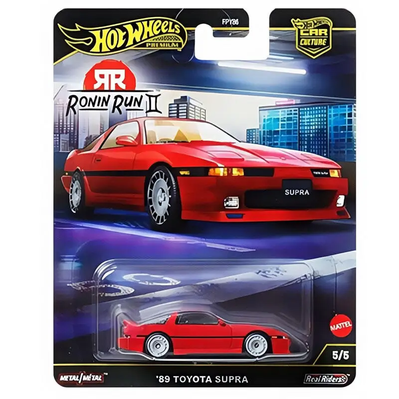 2025 Original Hot Wheels Premium Car Culture Ronin Run Metal Minature Cars Hotwheels 1/64 Car Model 1:64 Diecast Hotwheels 981M