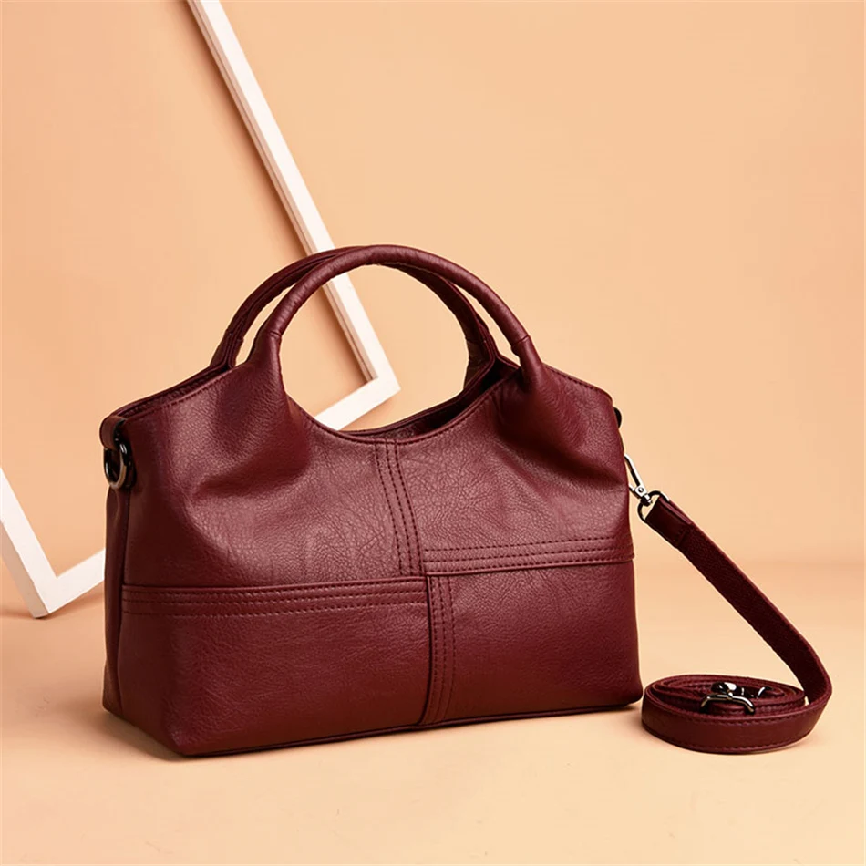 Genuine Brand Handbags Soft Leather High Quality Women Bag 2023 Small Casual Female Messenger Shoulder Bag Ladies Crossbody Bag