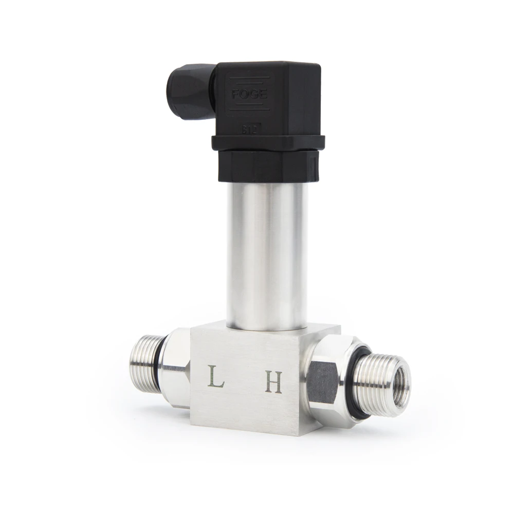 Integrated Differential Pressure Transmitter 4-20mA 24VDC M20*1.5 Thread Differential Pressure Sensor High Precision