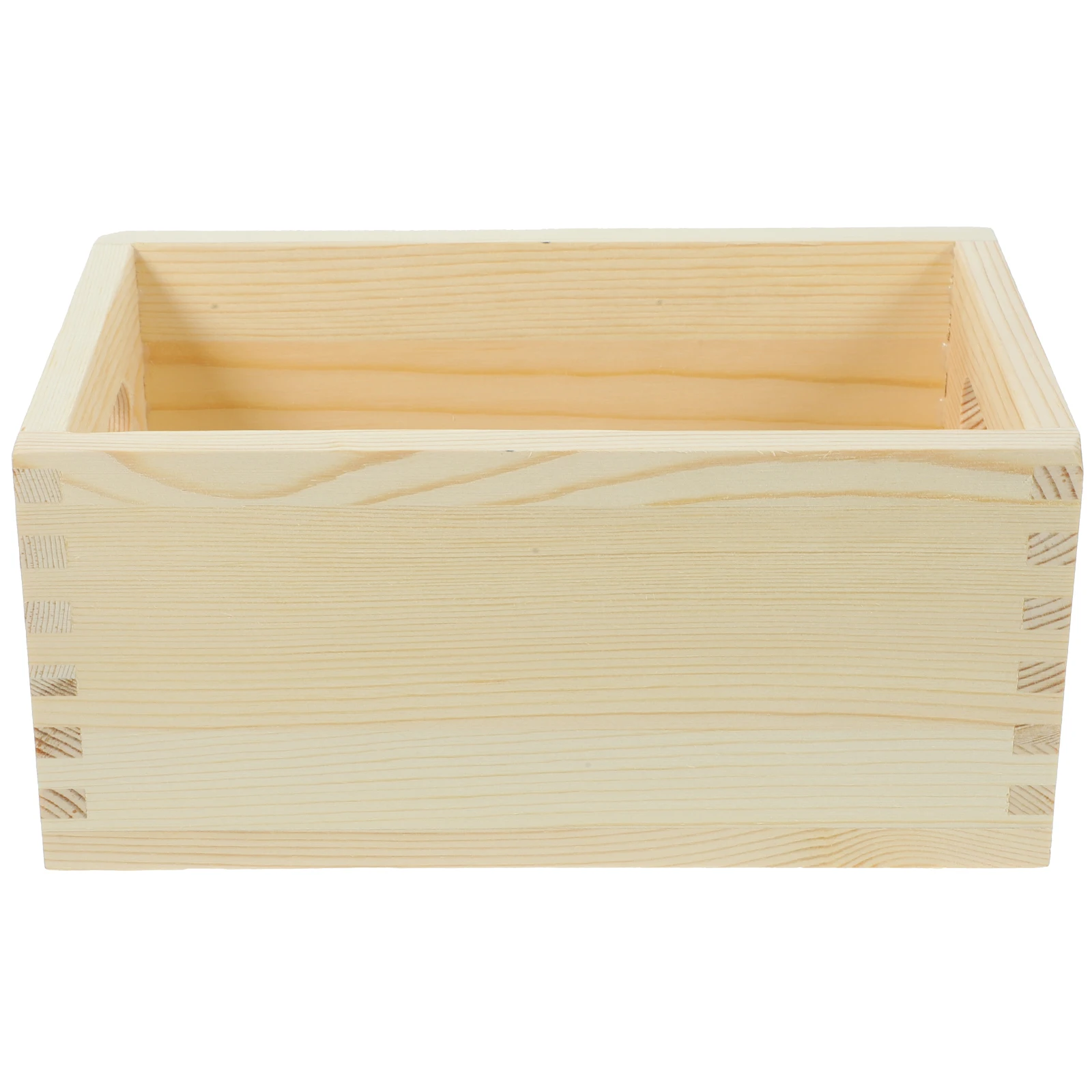 تخزين خشبي، لون طبيعي صغير، أدوات مطبخ مستطيلة، حاويات تخزين خشبية، درج جانيزر، حاوية أدوات فضية #4