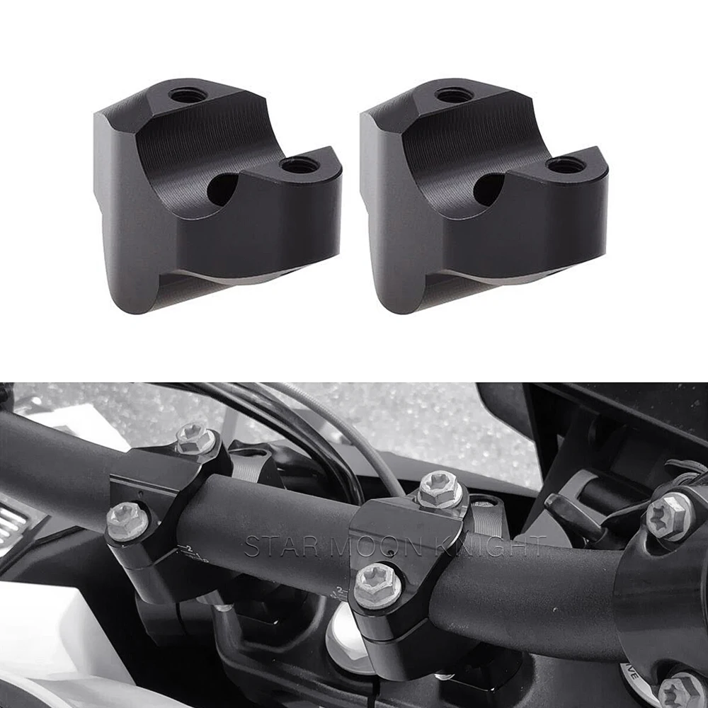 Motorcycle Accessories Handlebar Riser Drag Handle Bar Clamp Extend Adapter For Duke R 690 For Duke 790 For Duke / R 890 2016 -