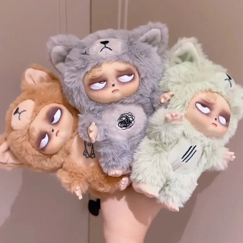 Sleepless Grumpipi سلسلة صندوق الغموض الفينيل لطيف دمية عمل الشكل Kawaii دمى جميلة مفاجأة حقيبة قلادة ديكور لعبة صندوق أعمى